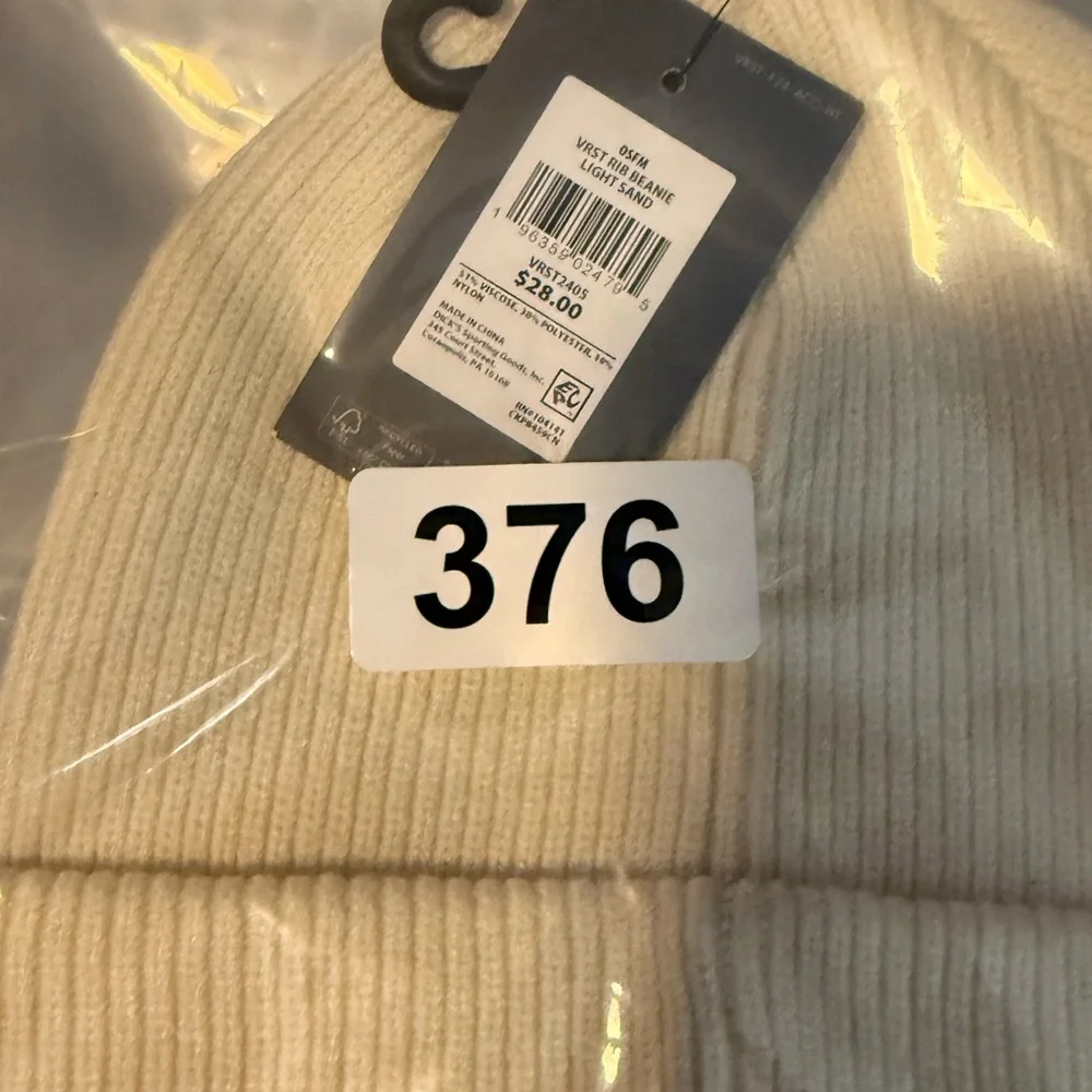 VRST Rib Knit Beanie Streetwear‎ Minimalist Neutral OSFM